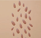 Hania Amir Ombre Almond Press On Nails