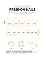 Medium Almond Press On Nails Leopard Press-On Nails