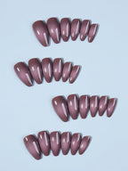 Purple Baby Boomer Press On Nails