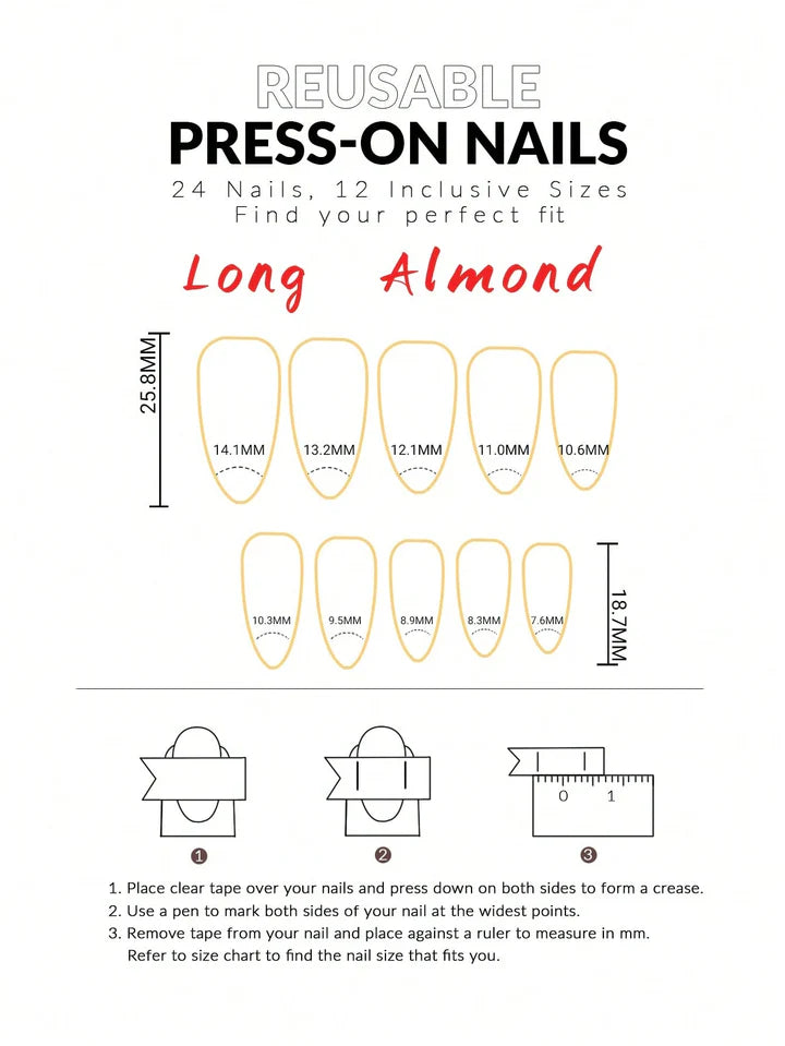 Purple Baby Boomer Press On Nails