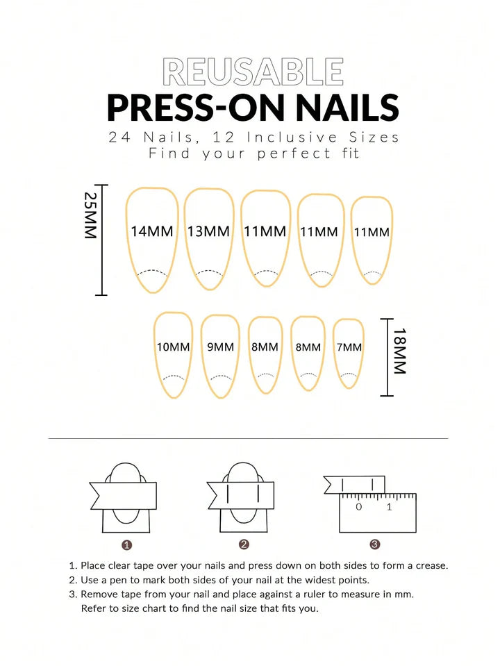 Yellow Base Color Burst Glitter Gold Press-on Nails