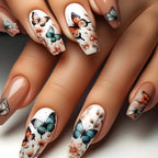 Butterfly Press on Nails New Design - 24Pcs Set