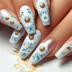 Sunflower Press on Nails New Design - 24Pcs Set